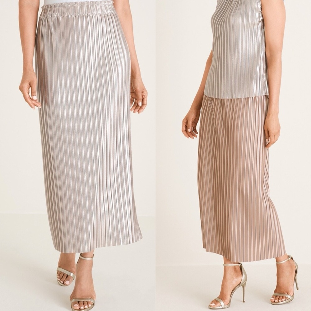 {Chico's} Black Label Reversible Maxi Skirt